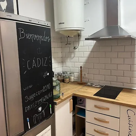 50m Playa Caleta Y Teatro Falla Grupo Ac Gestion شقة